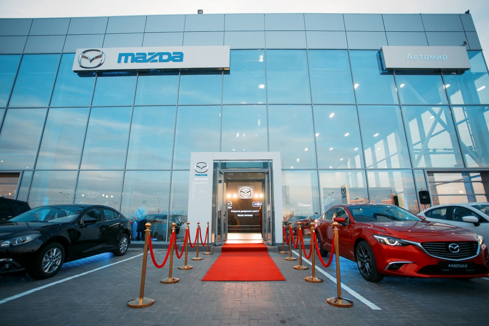 Автомир открыл автосалон Mazda в Астане