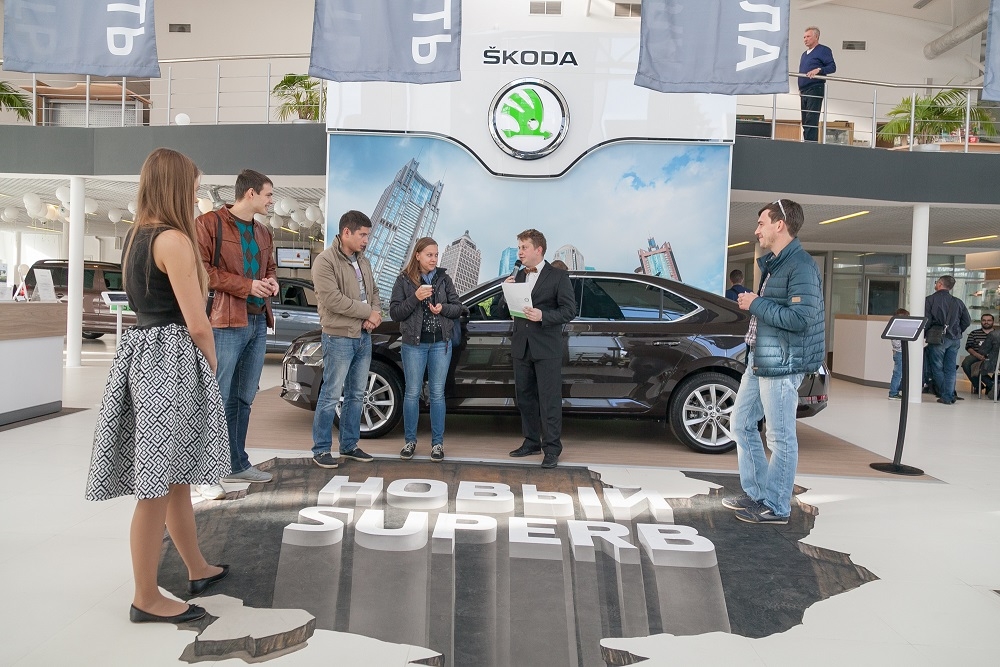 Лучший автомобиль чешской марки: презентация Skoda Superb