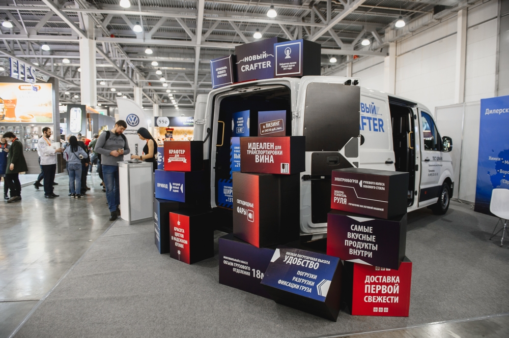 «Германика» показала новый Crafter на выставке METRO EXPO 2018