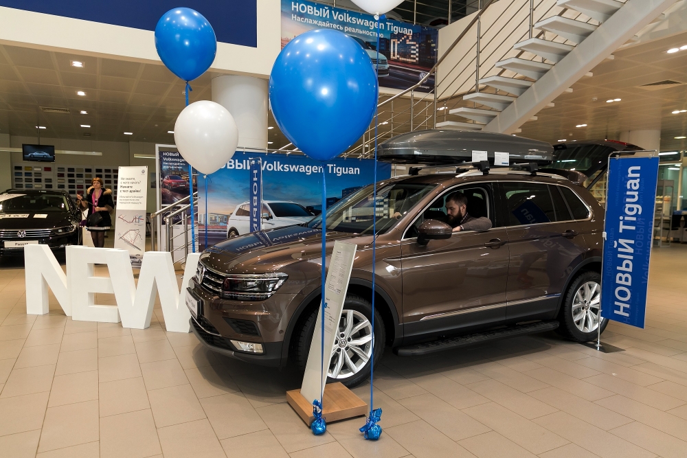 Презентация Volkswagen Tiguan в «Фольксваген Центре АВТОРУСЬ»