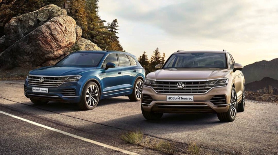 Фирменный стиль и новые опции: премьера нового Volkswagen Touareg