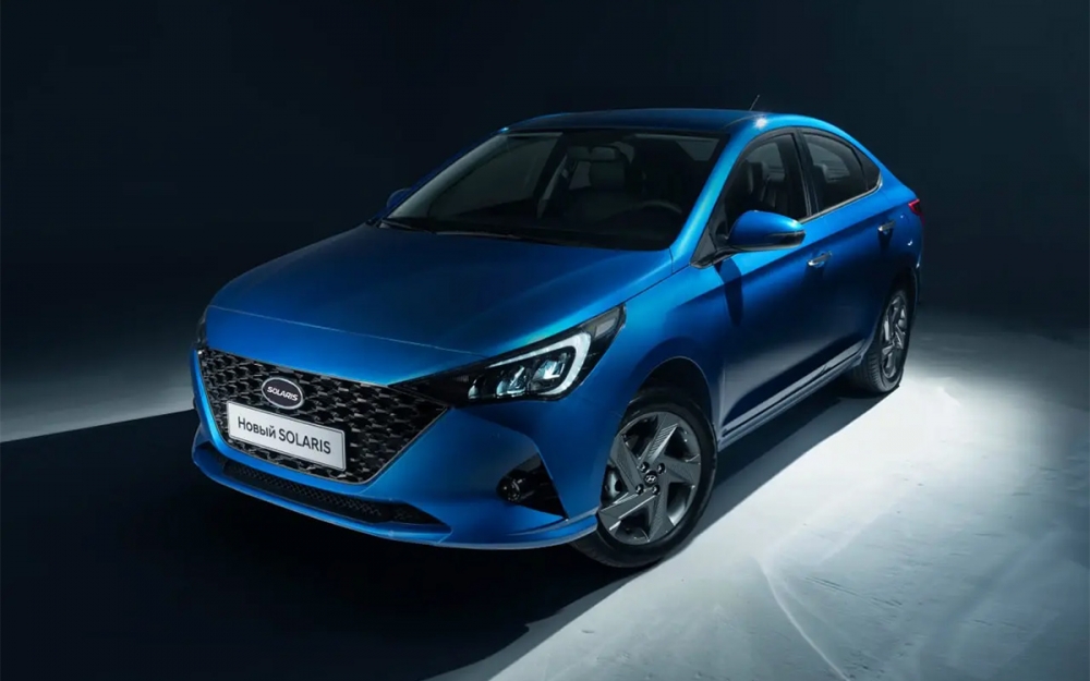 Бывший автозавод Hyundai в Санкт-Петербурге запустил выпуск машин под брендом Solaris